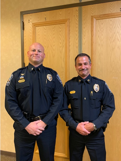 Brentwood Police Department promotes two officers