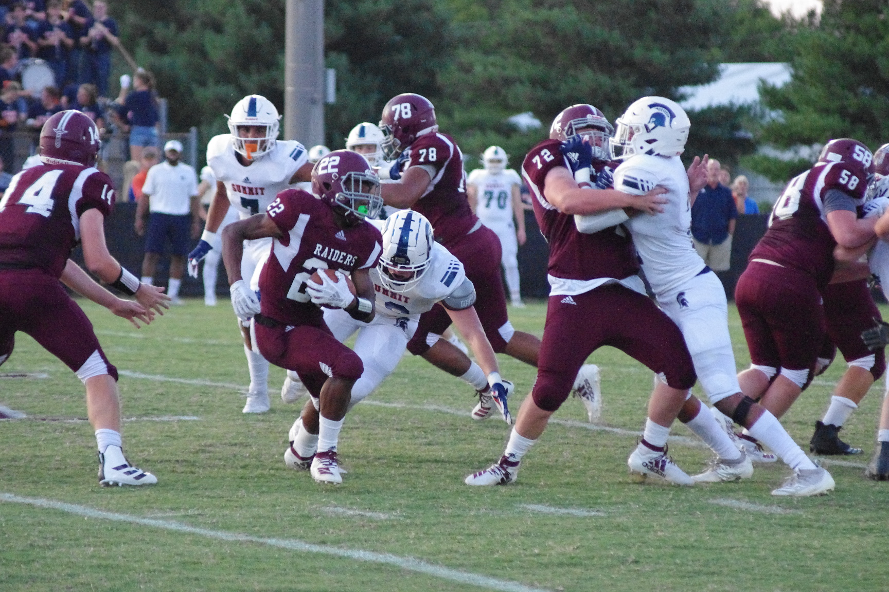 VIDEO: Summit Spartans trample Spring Hill Raiders to continue strong start
