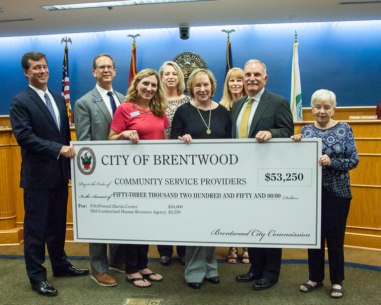 Brentwood awards money to schools, community service providers