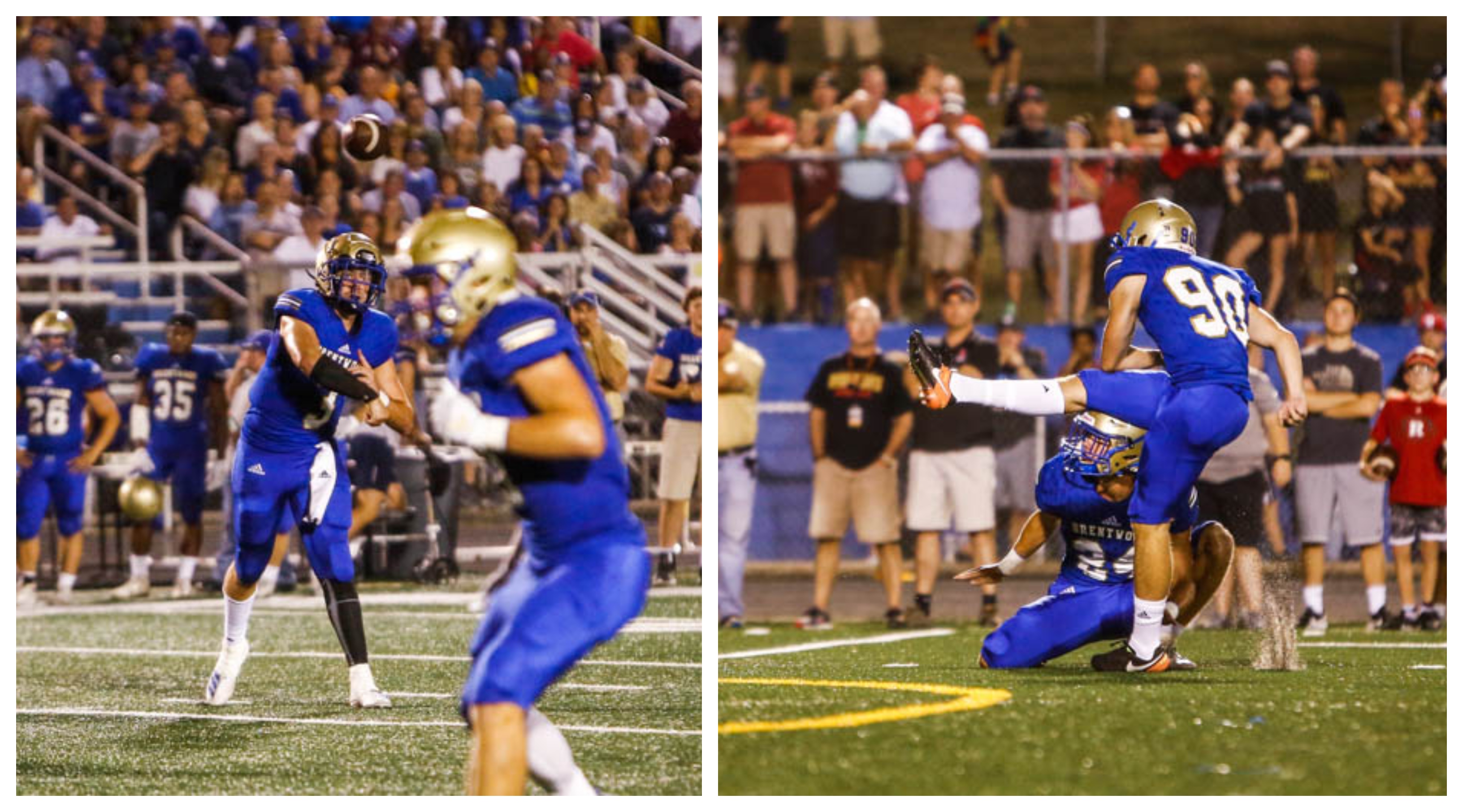 CITY CAFE PLAYERS OF THE WEEK: Brentwood QB Cade Granzow, K Thomas Day