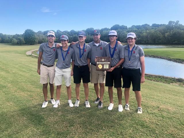 Ravenwood golf wins district, Brentwood, Franklin places second, third