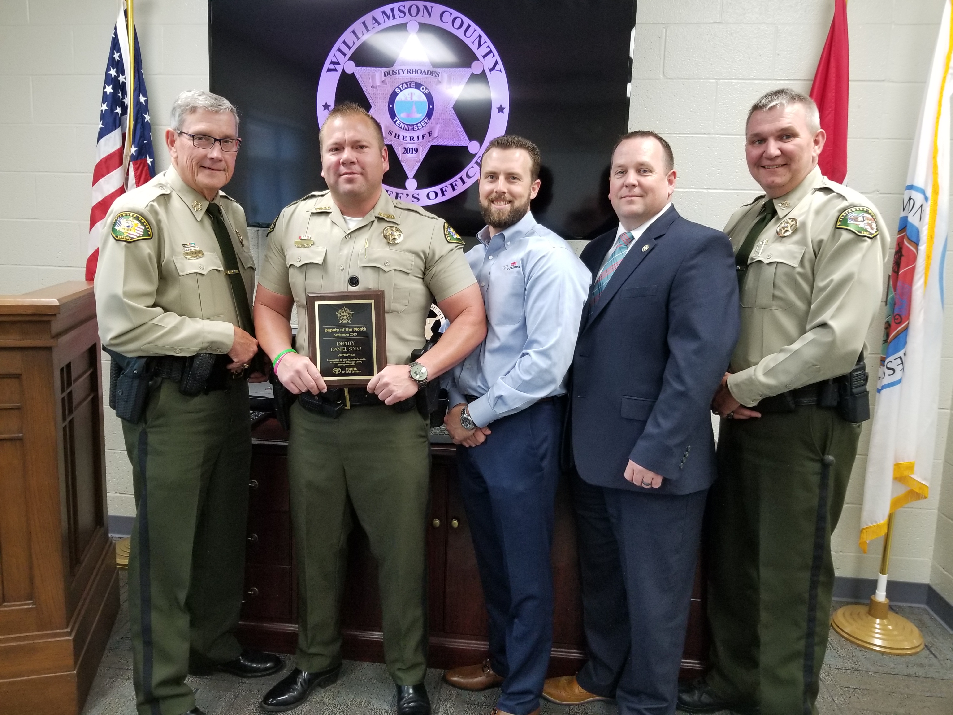 Deputy honored for preventing teen suicide