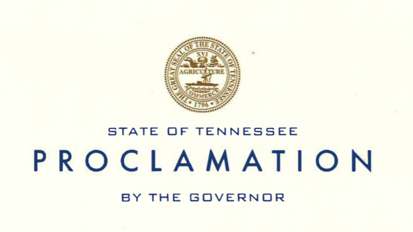 Gov. Bill Lee decrees next week "Earth Science Week"