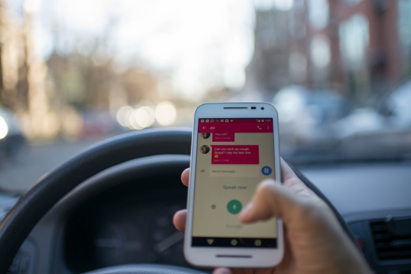 Local law enforcement officers on the lookout for violations of new cell phone ban