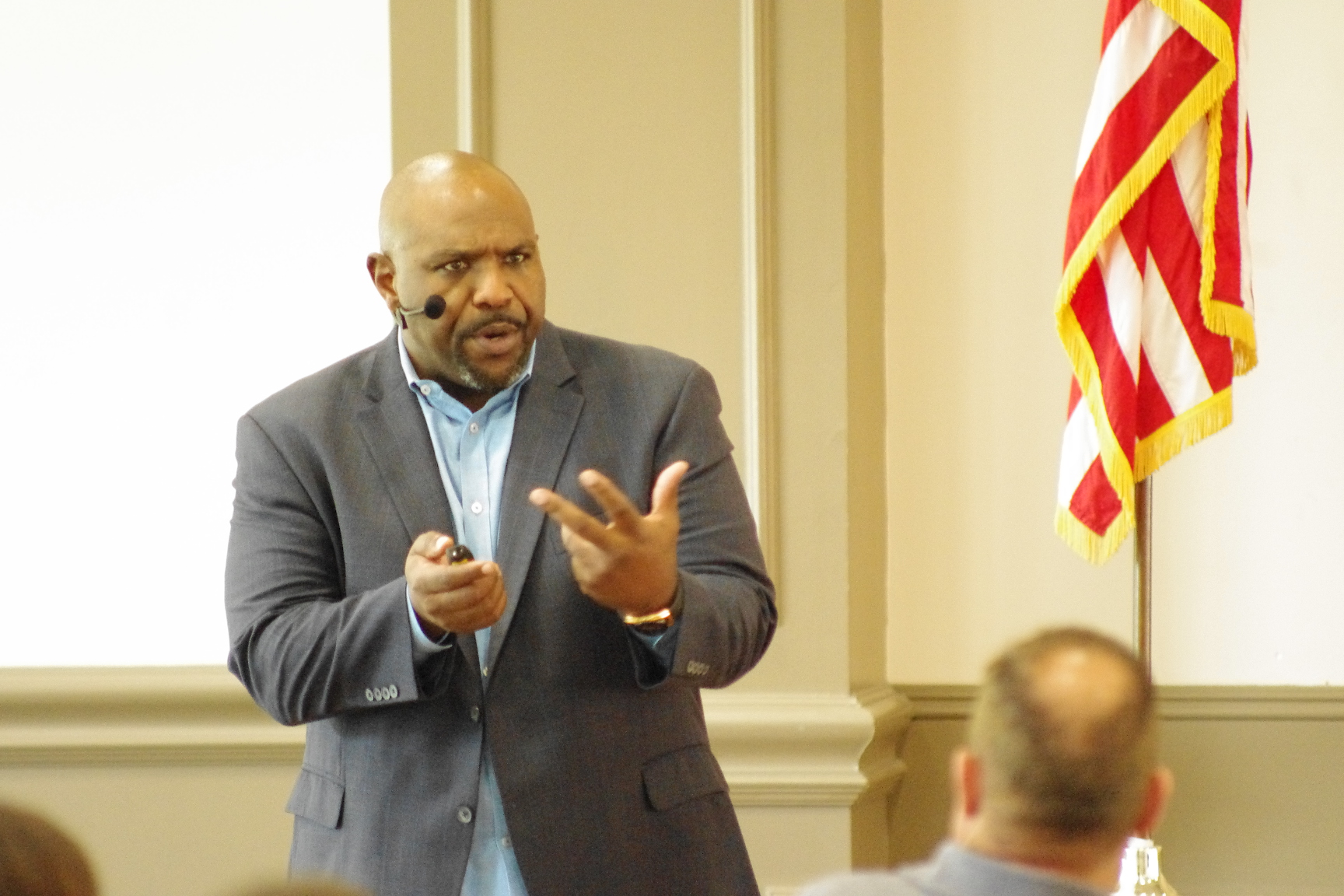 Chris Hogan of Dave Ramsey fame speaks on leadership in Spring Hill
