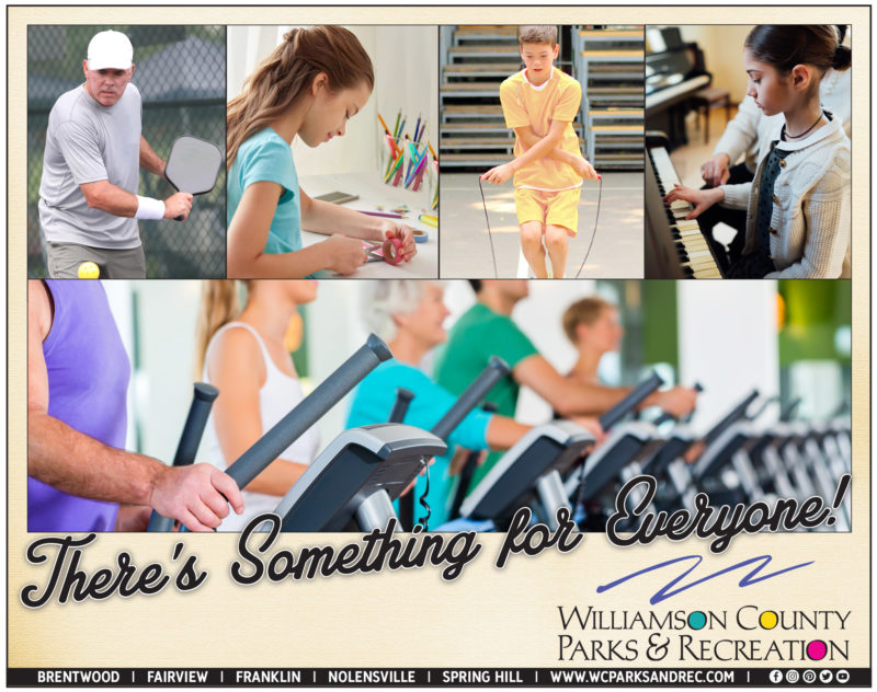 Williamson County Parks and Rec offering art journaling, piano lessons, Pickleball this month