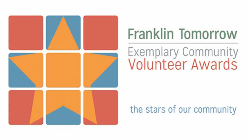 Franklin Tomorrow’s Exemplary Community Volunteer Awards to honor numerous candidates