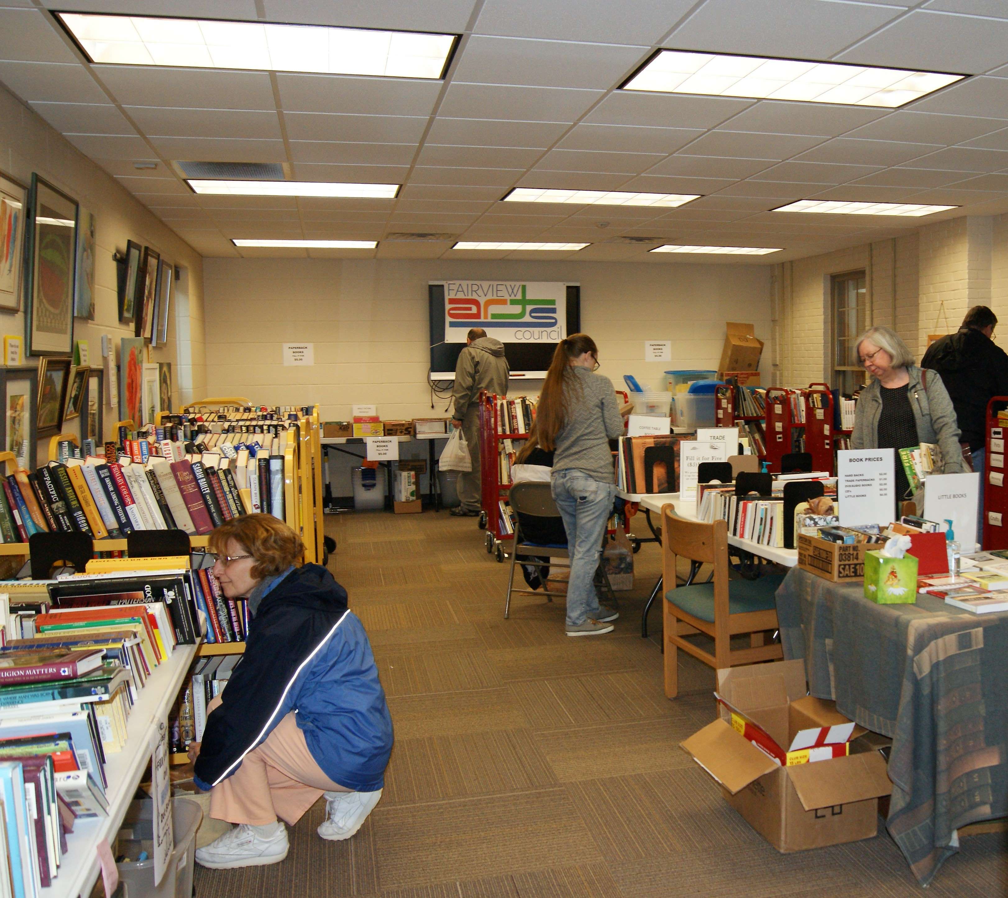 Fairview Public Library semi-annual book fair to begin Thursday