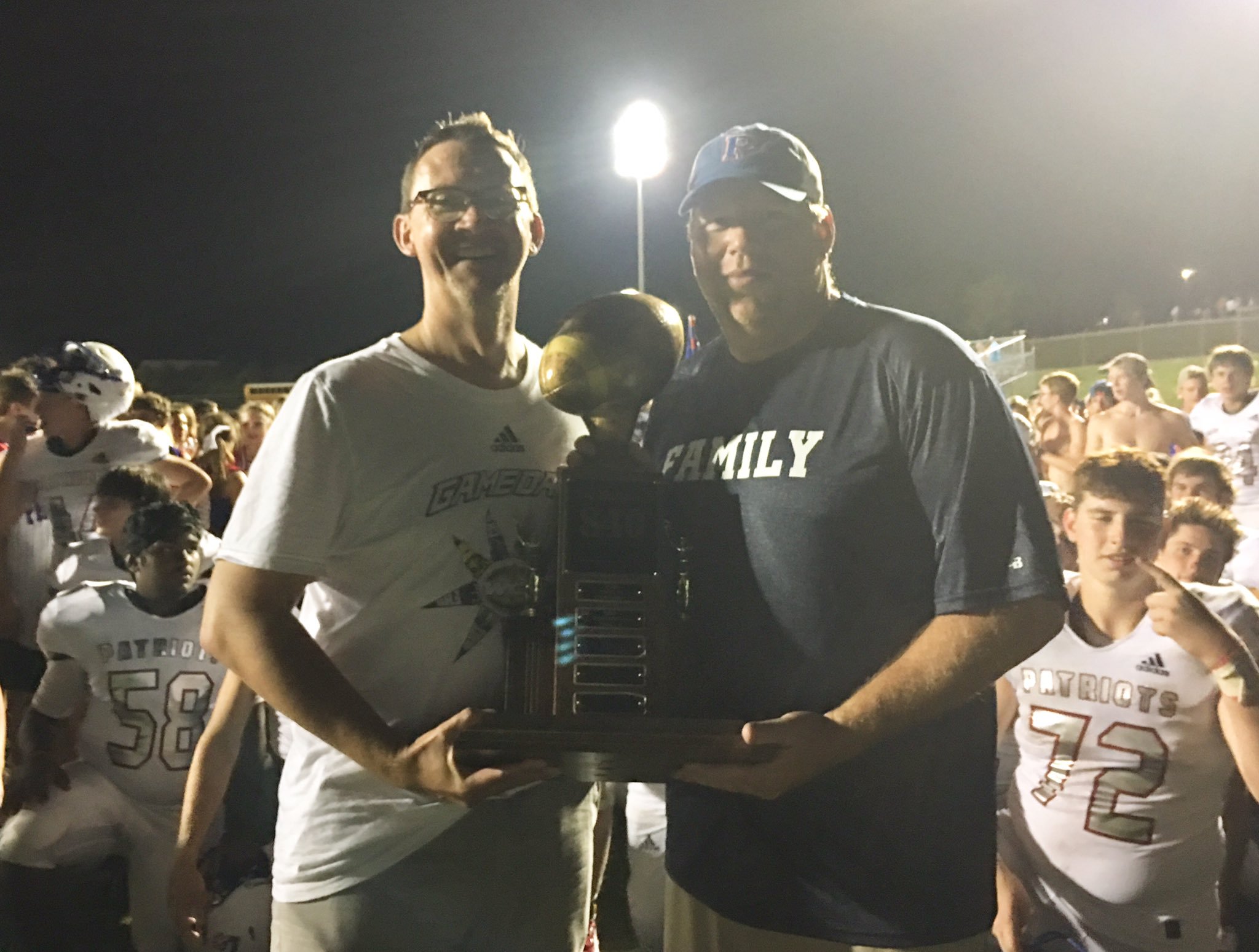 Page football wins third-straight ‘Battle of 840’ over Fairview to start year