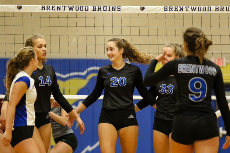 PHOTOS: Brentwood volleyball continues undefeated season in Franklin win