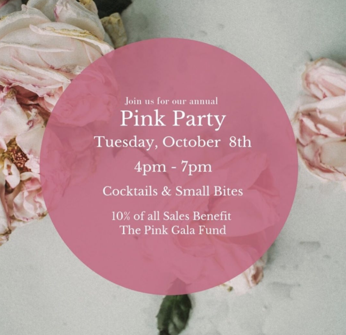 Kelly Spalding Designs to host Pink Party benefitting breast cancer awareness Tuesday