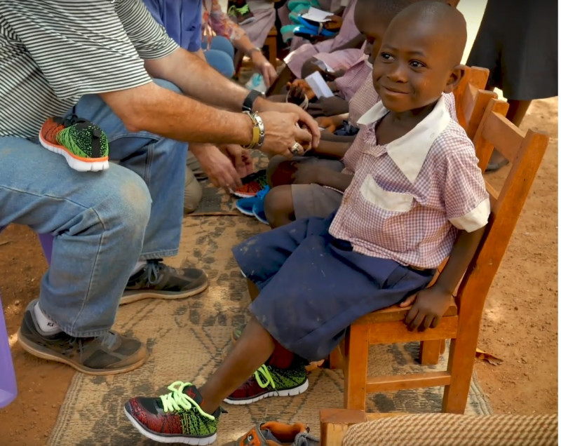 WAY-FM teams up with Blue Coast to collect shoes and socks for kids