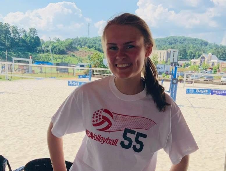 CPA volleyball’s Anna Kate Clark earns spot with U.S. Volleyball beach program