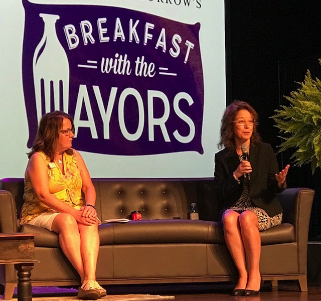 Breakfast with Mayors focuses on community character, land preservation and zoning updates