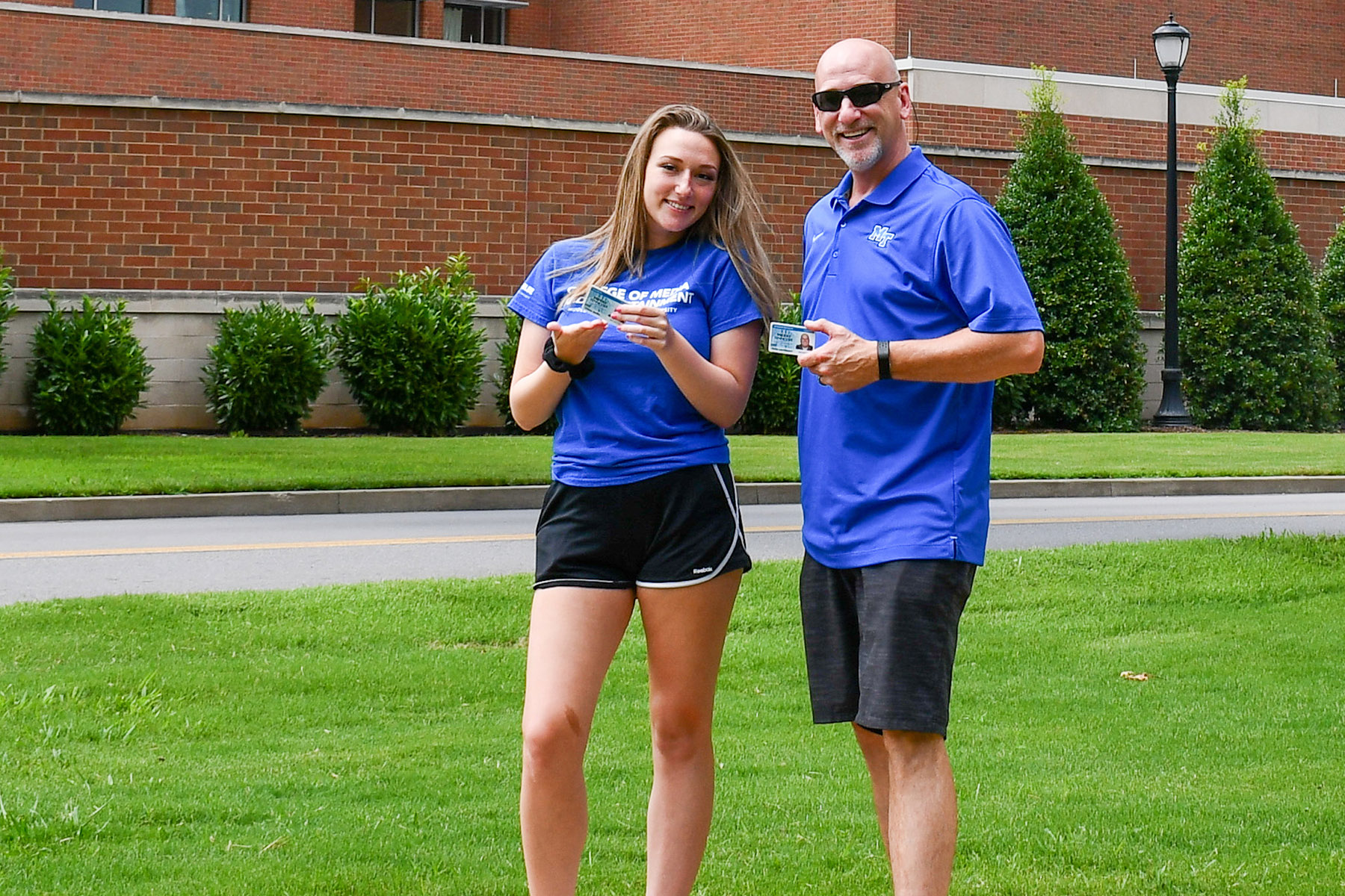 Thompson Station dad on track to finish degree as daughter enrolls in first MTSU class