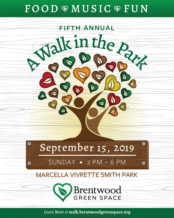 Fifth annual A Walk in the Park fundraising event slated for Sept. 15
