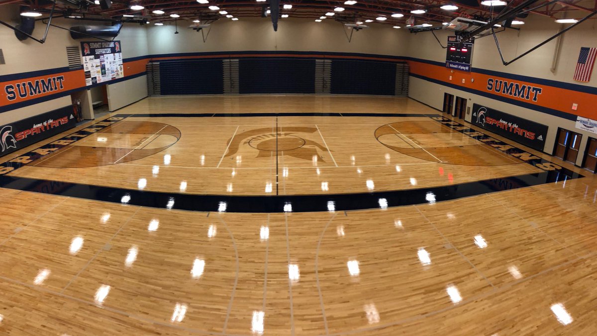 Summit High School installs new basketball court to cap season of change