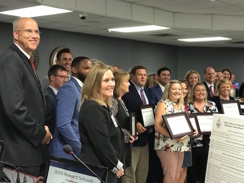 Golden highlights a few key figures at first WCS school board meeting of the year