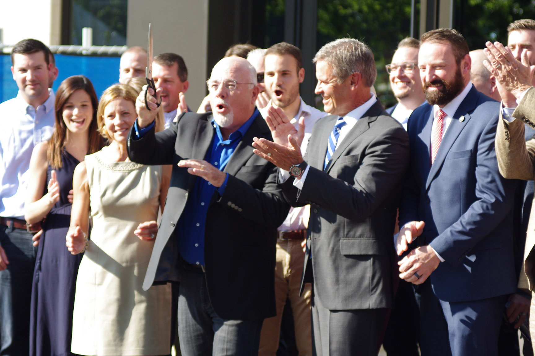 Dave Ramsey unveils new headquarters in Franklin alongside Gov. Bill Lee