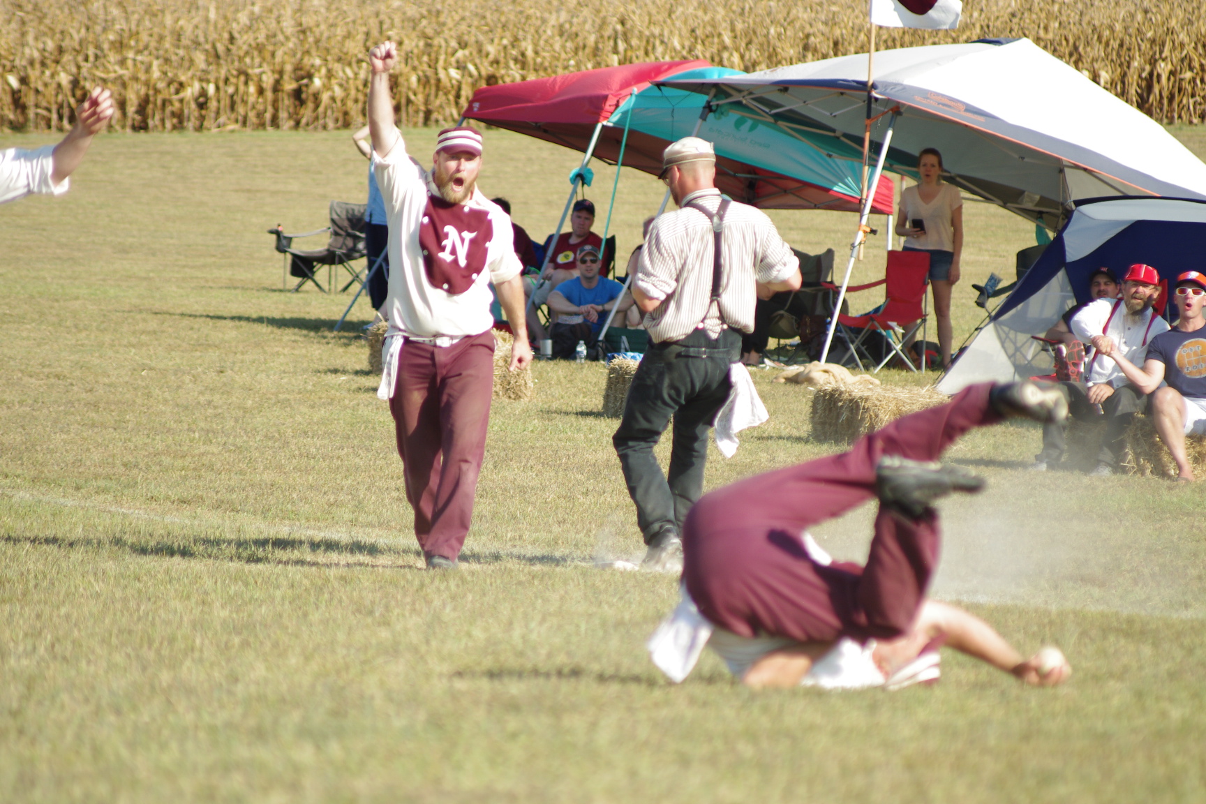 PHOTOS: Nashville Maroons defeat Franklin Farriers to claim Vintage Baseball Sulphur Dell Cup